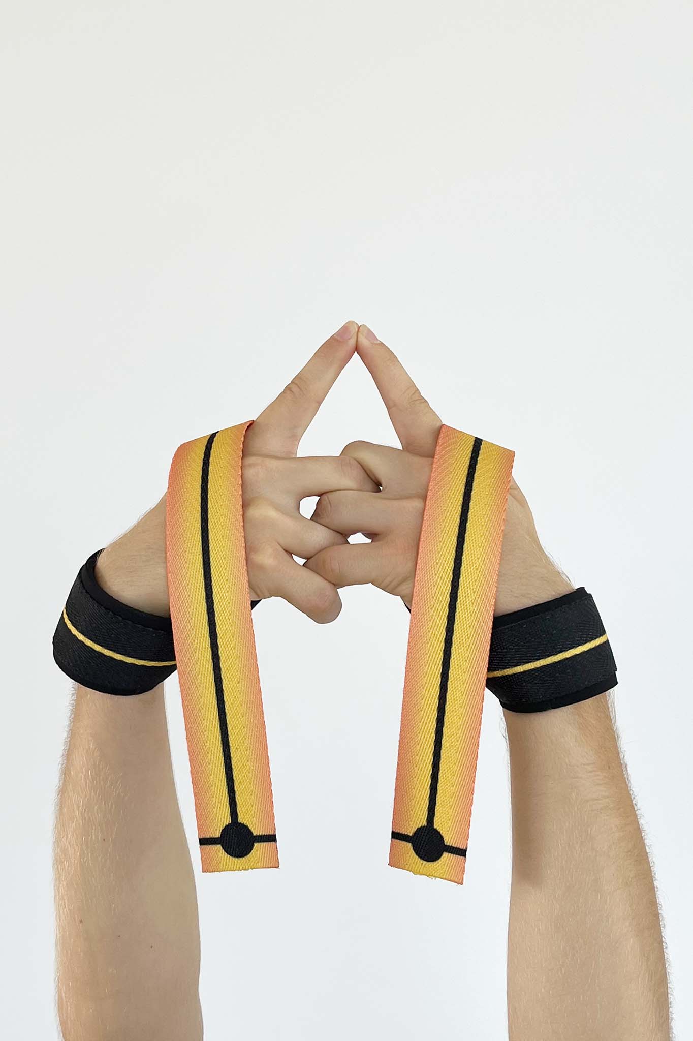 Anime lifting straps inspired by Sage mode from Naruto. Anime lifting gear for the gym