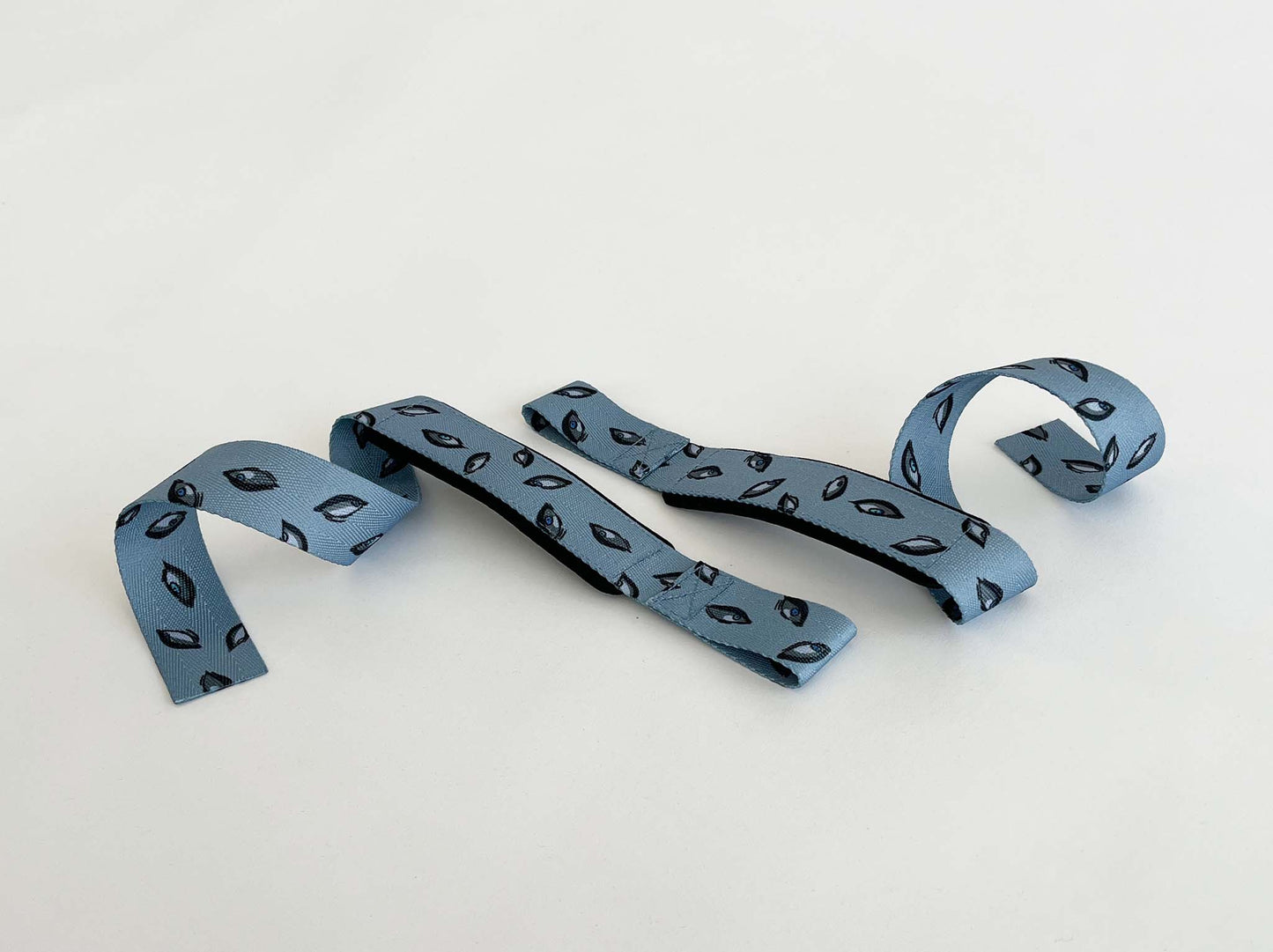 Anime lifting straps inspired by Gojo from Jujutsu Kaisen. Anime jjk lifting gear for the gym