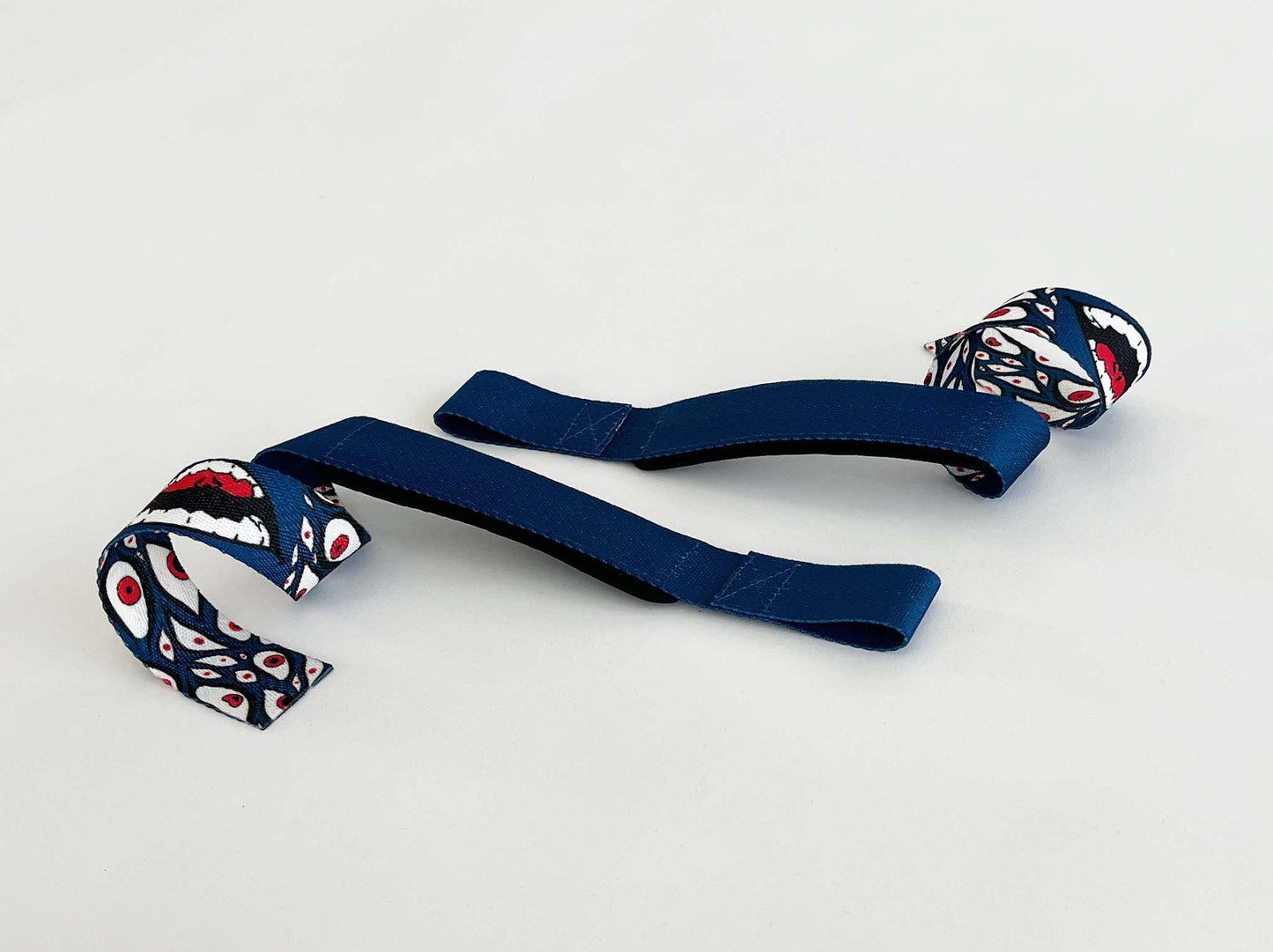 Anime lifting straps inspired by Sukuna from Jujutsu Kaisen. Anime jjk lifting gear for the gym
