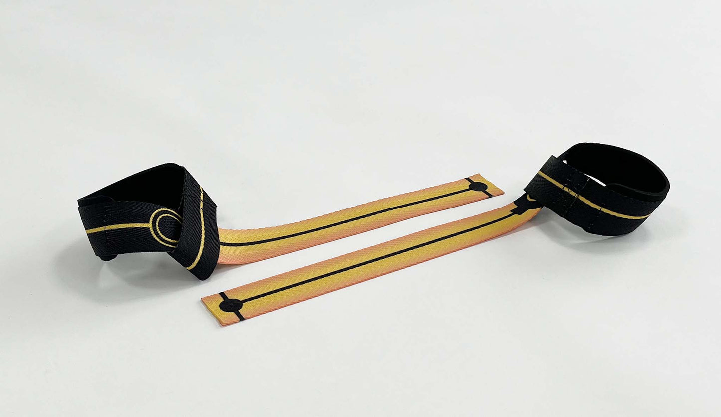 Anime lifting straps inspired by Sage mode from Naruto. Anime lifting gear for the gym