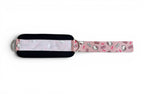 A pair of cable cuffs inspired by Hello Kitty from Sanrio