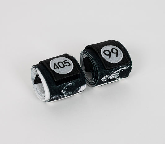 Embroidered Hunter Wrist Wraps