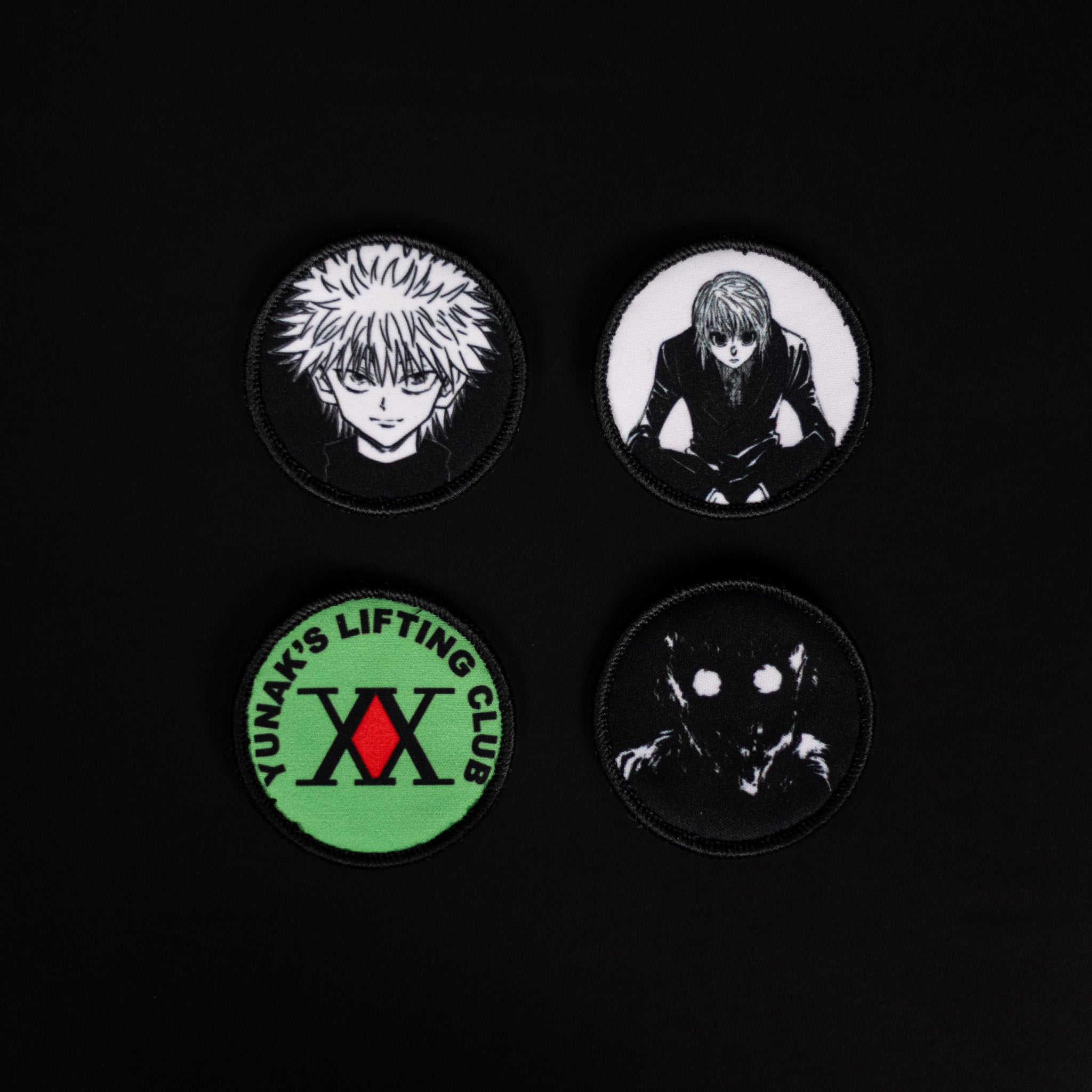 Hunter Embroidery Patches Set