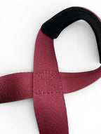 Anime 8 figure lifting straps inspired by Tomioka from Demon Slayer. Anime lifting gear for the gym. Detail shot