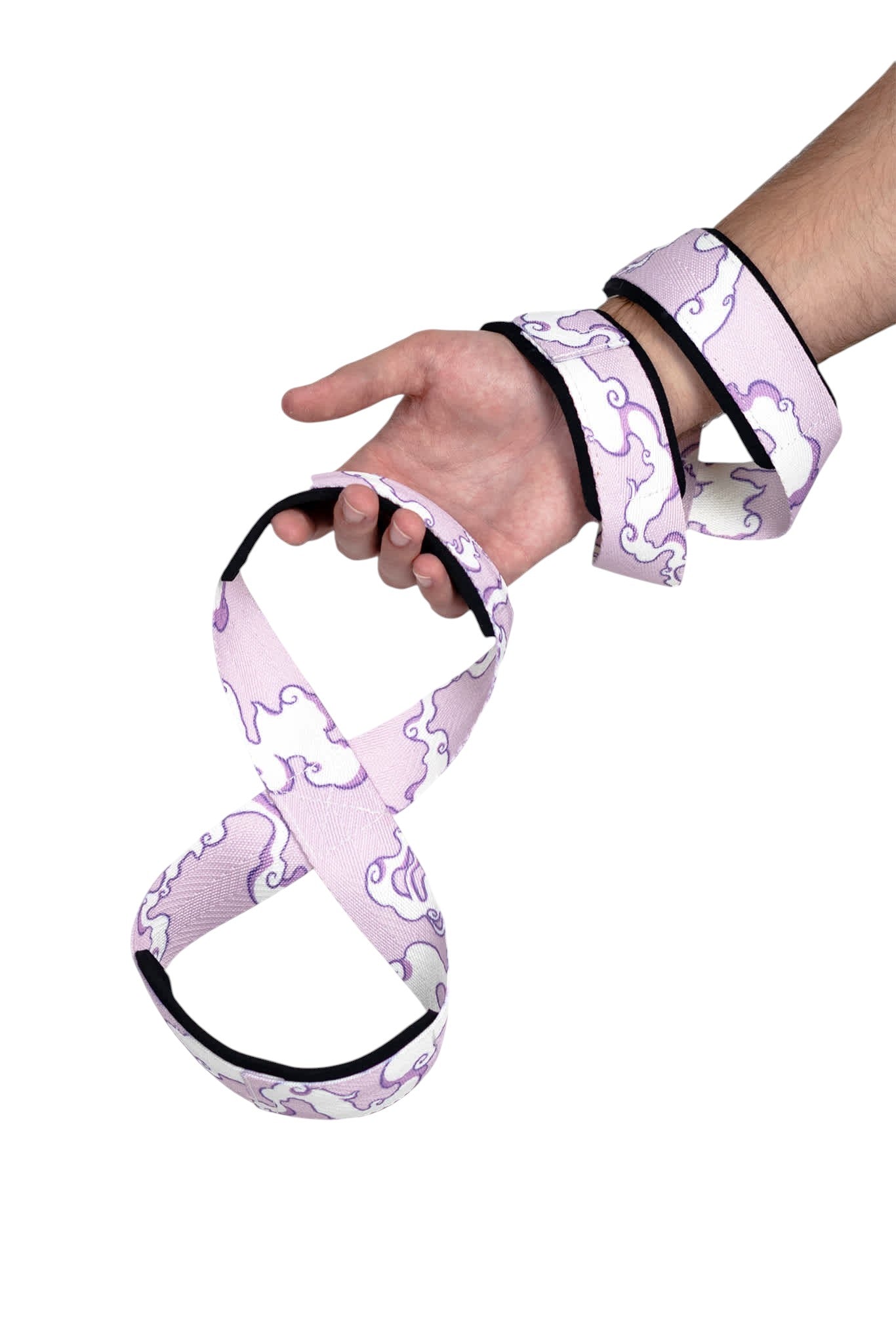 Anime 8 figure lifting straps inspired by Gear 5 Luffy from One Piece. Anime lifting gear for the gym