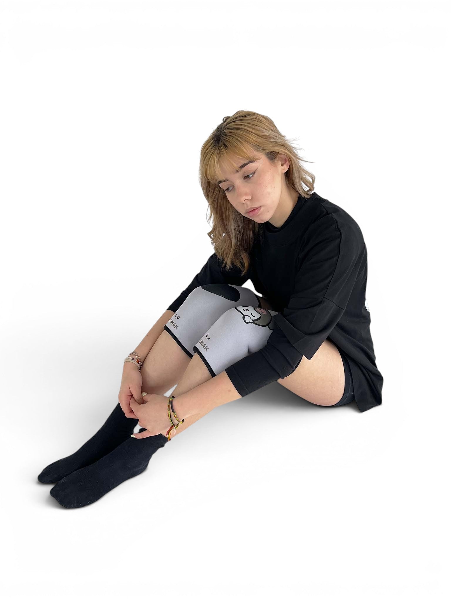 Kuromi Knee Sleeves | Sanrio Anime Knee Sleeves | Yunak