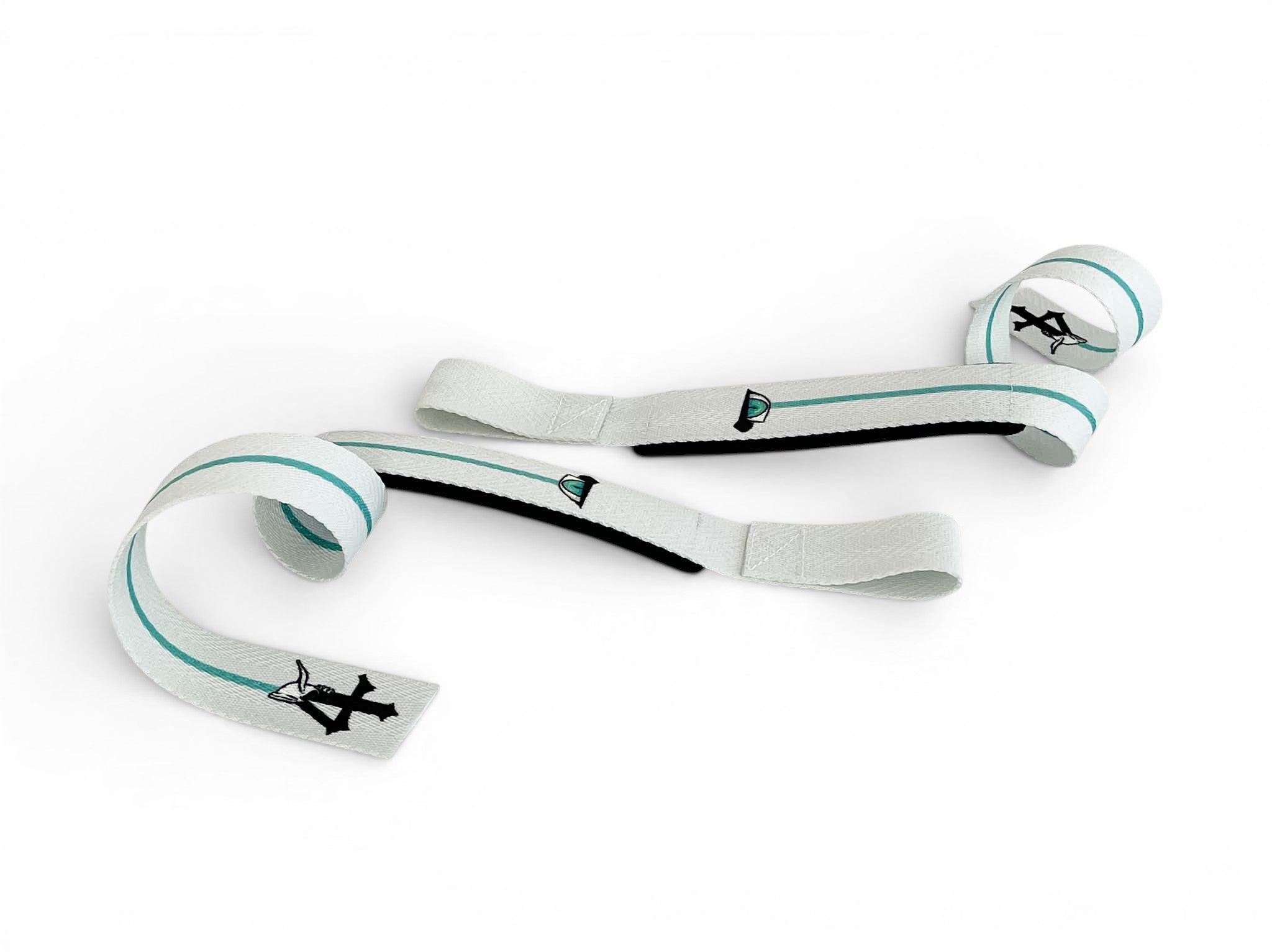 Anime lifting straps inspired by Ulquiorra 4th Espada from Bleach. Anime lifting gear for the gym