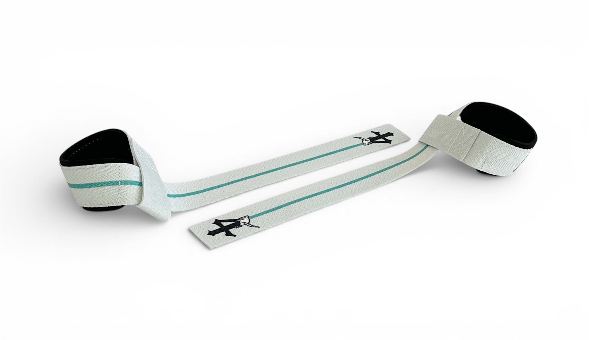 Anime lifting straps inspired by Ulquiorra 4th Espada from Bleach. Anime lifting gear for the gym