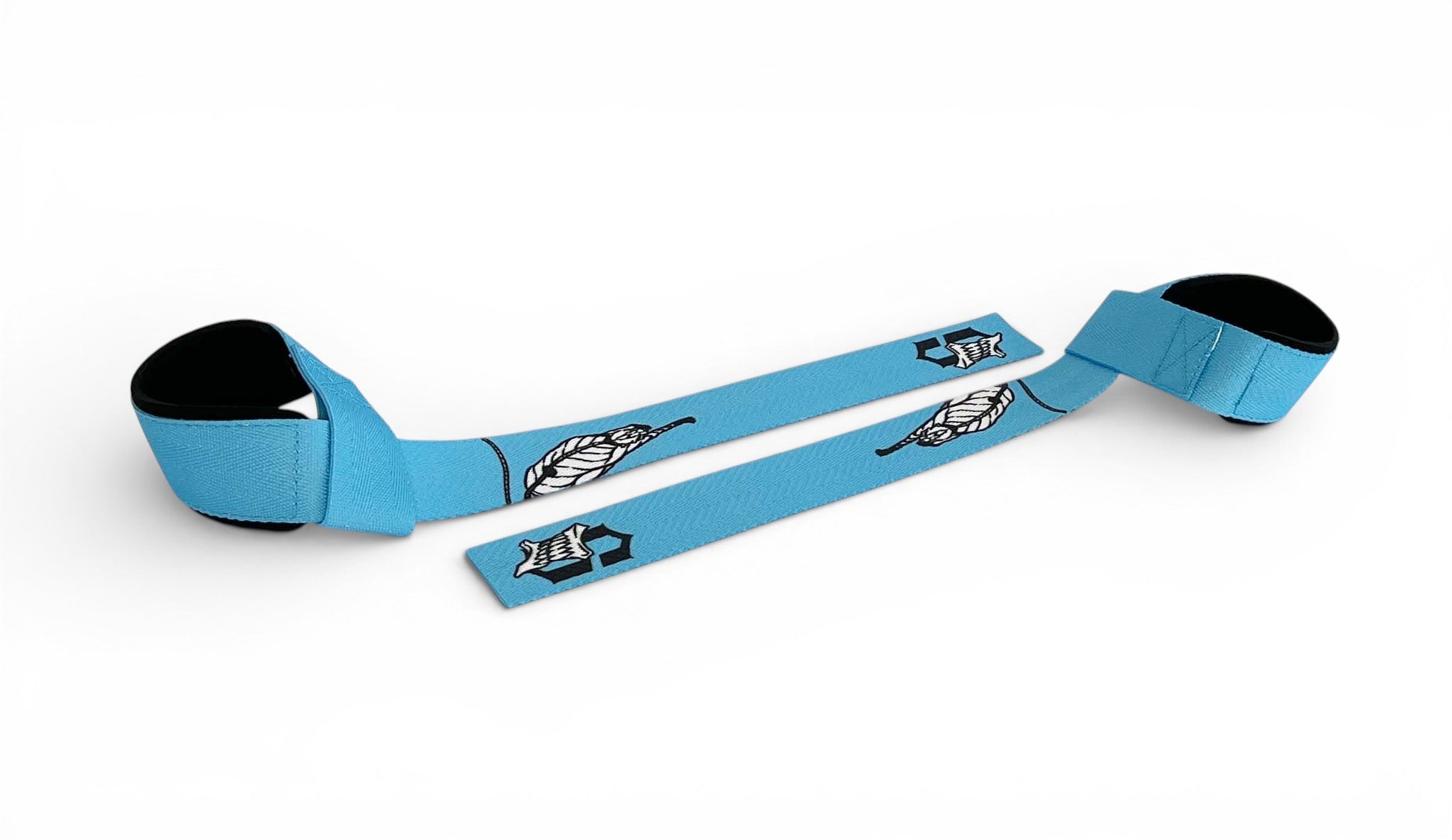 Anime lifting straps inspired by Grimmjow 6th Espada from Bleach. Anime lifting gear for the gym
