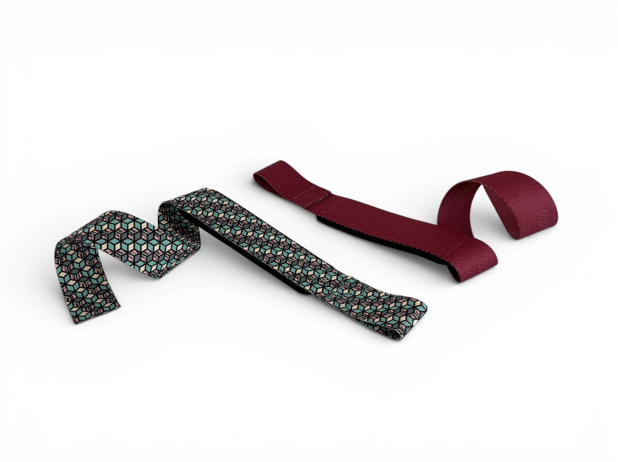 Anime lifting straps inspired by Tomioka from Demon Slayer. Anime lifting gear for the gym