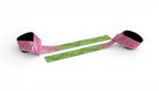 Anime lifting straps inspired by Mitsuri Kanroji the love hashira from Demon Slayer. Anime lifting gear for the gym