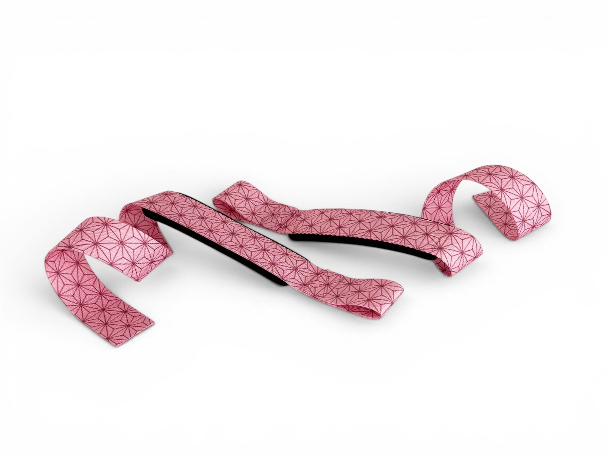 Anime lifting straps inspired by Nezuko from Demon Slayer. Anime lifting gear for the gym