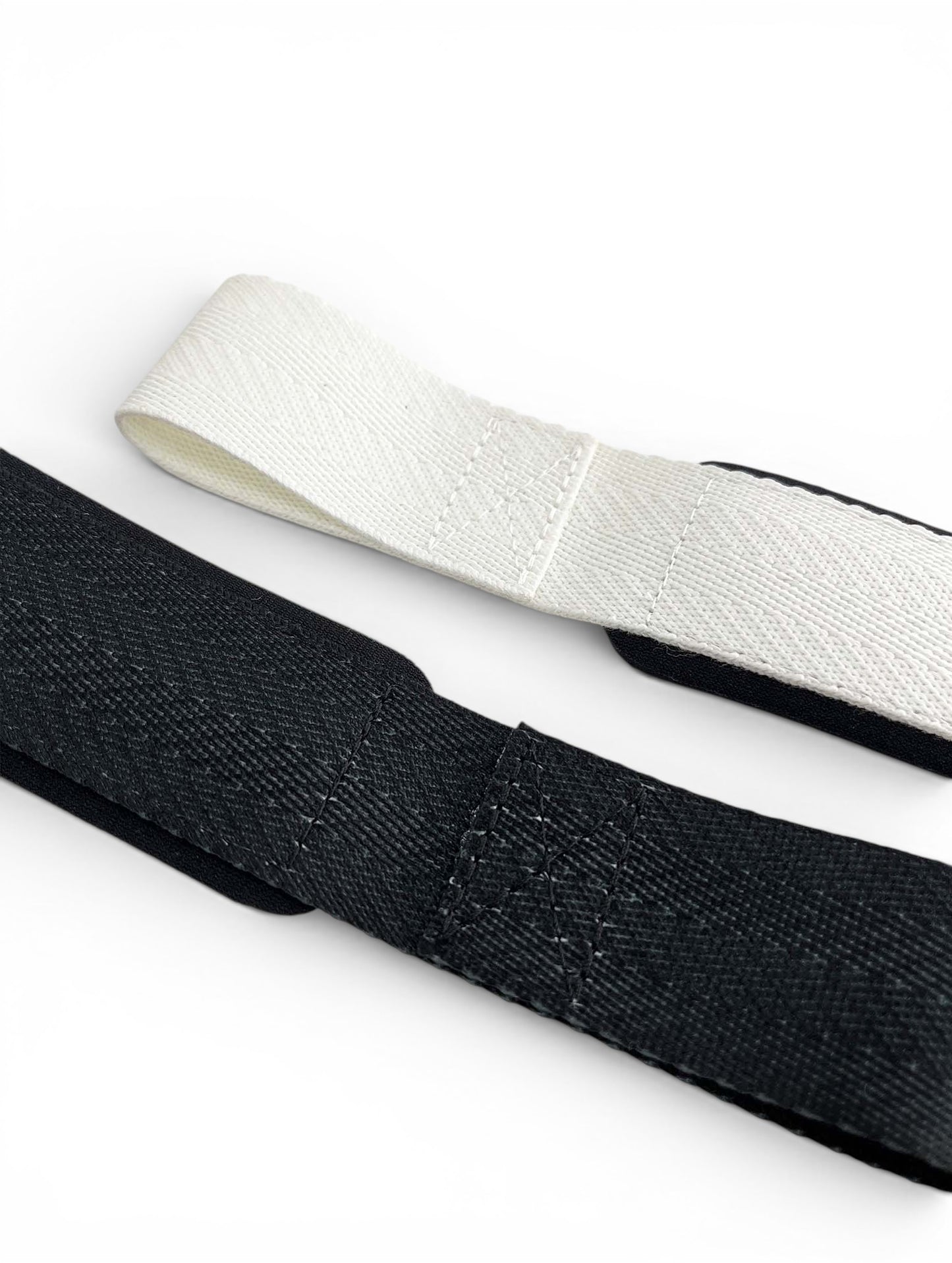 Anime lifting straps inspired by Megumi from Jujutsu Kaisen. Anime lifting gear for the gym. Details shot
