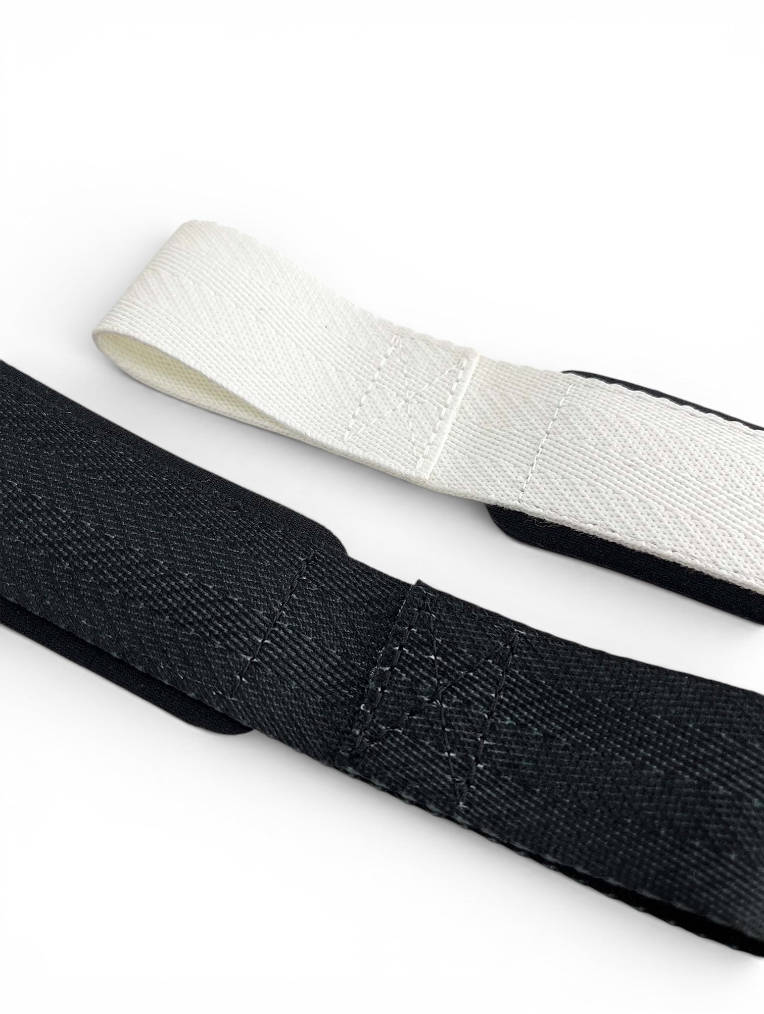 Anime lifting straps inspired by Megumi from Jujutsu Kaisen. Anime lifting gear for the gym. Details shot