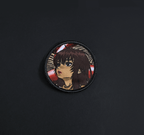 A top down view of the Casca embroidery patch