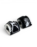Embroidered anime wrist wraps inspired by Ichigo from Bleach. Anime lifting wraps for the gym
