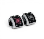 Embroidered anime wrist wraps inspired by Hisoka and the phantom troupe from HunterxHunter. Anime lifting wraps for the gym