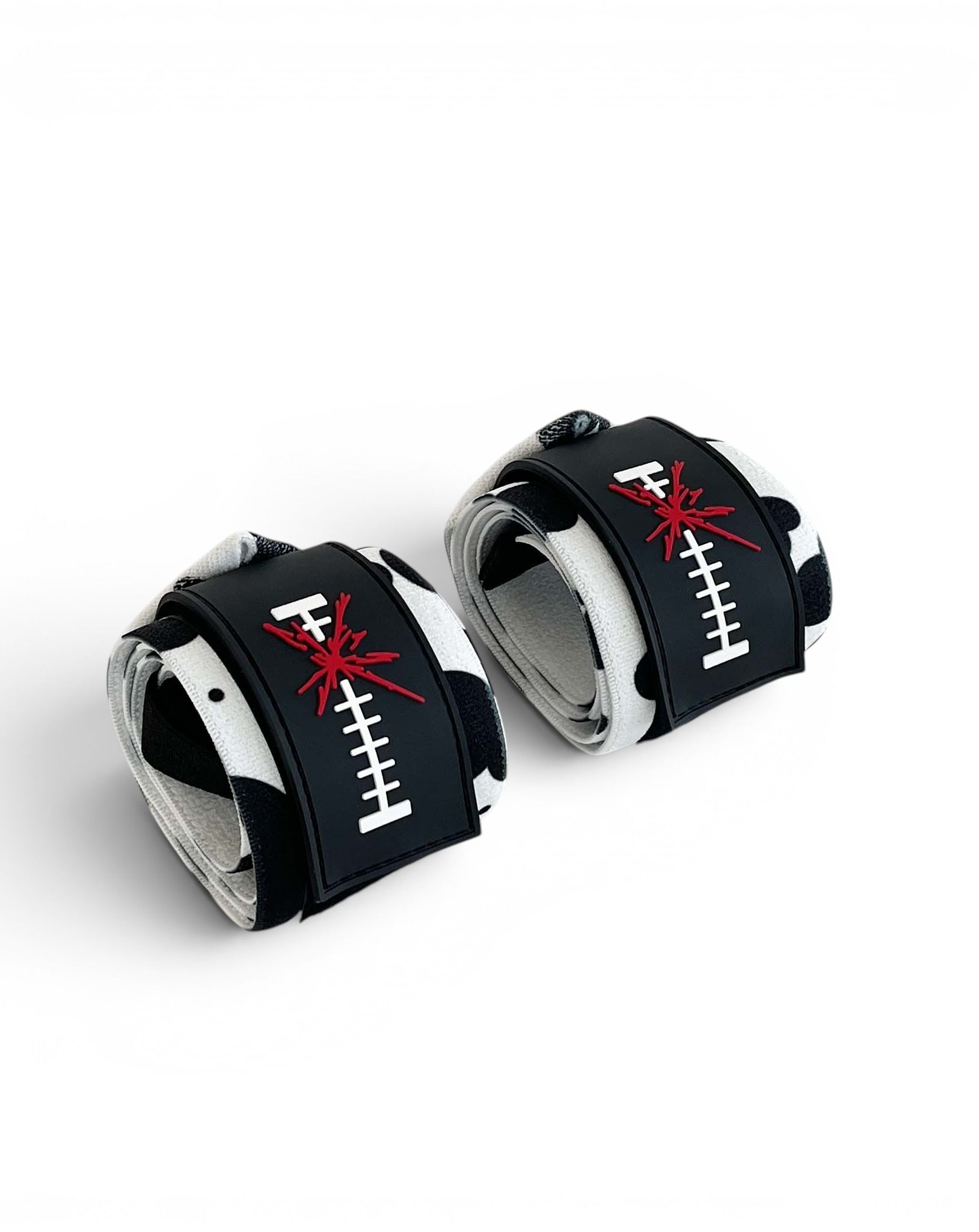 Anime wrist wraps inspired by Nanami Kento from Jujutsu Kaisen. Anime jjk lifting wraps for the gym in white